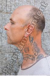 Head Man Tattoo Casual Average Street photo references